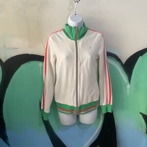 Y2K Varsity Zip Up Jacket